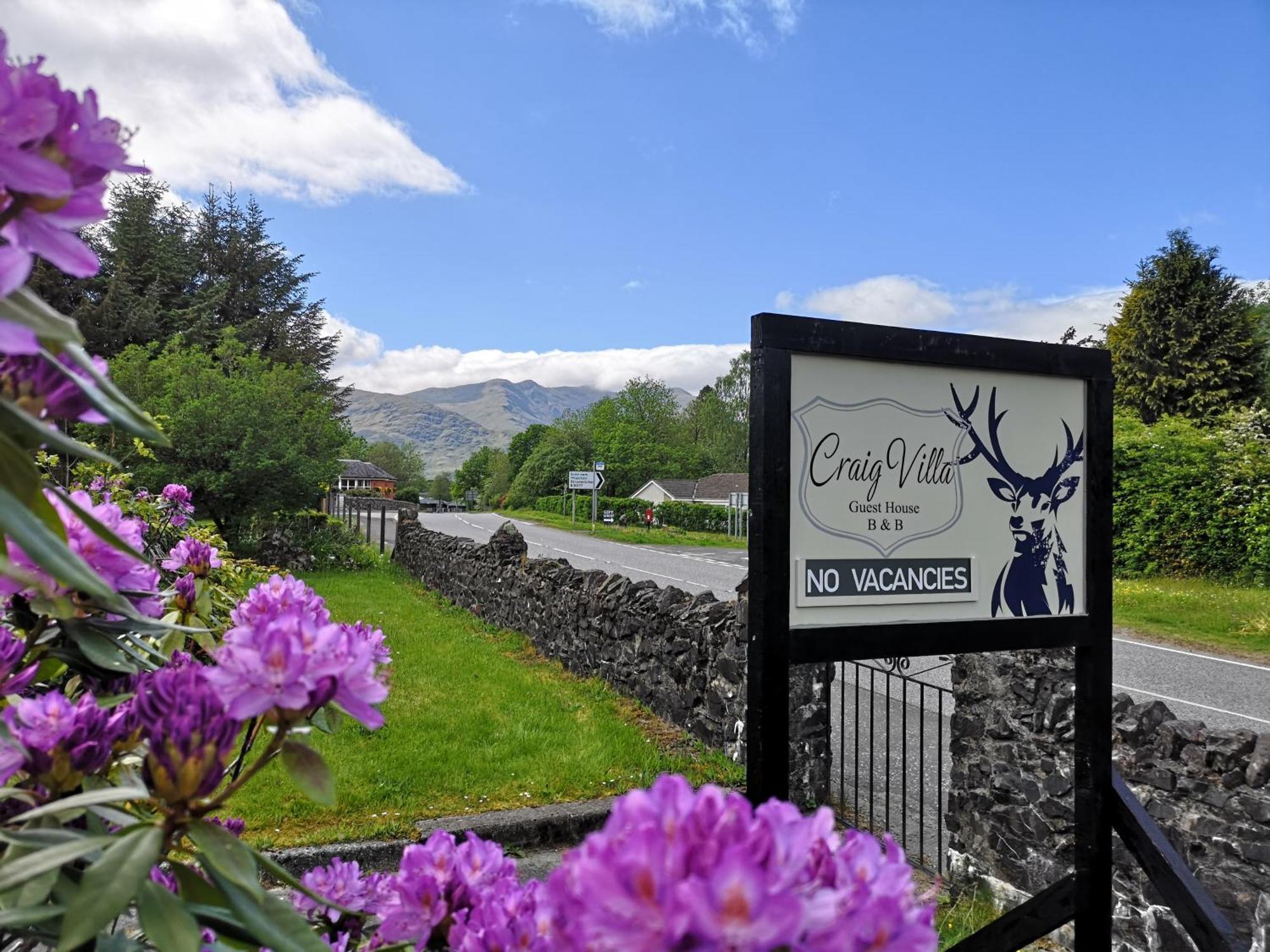 Craig Villa Guest House Dalmally Exterior photo